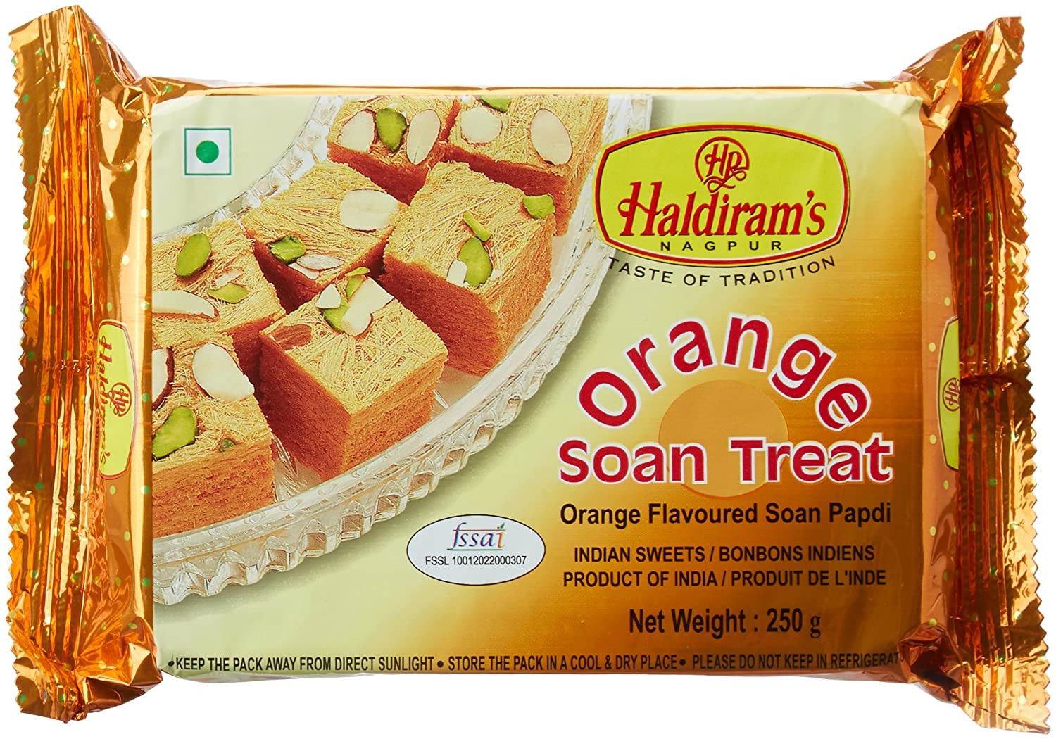 HALDIRAM ORANGE PAPDI 250G