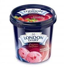 LONDON DAIRY SIMPLY STRAWBERRY CUP