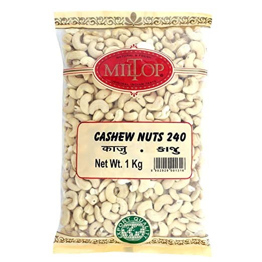 CASHEW W240 SALTED PER KG