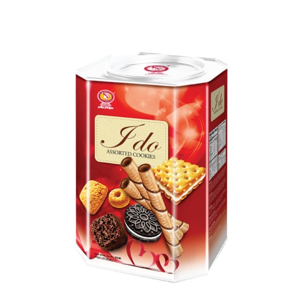 I DO ASSORTED COOKIES TIN 600G