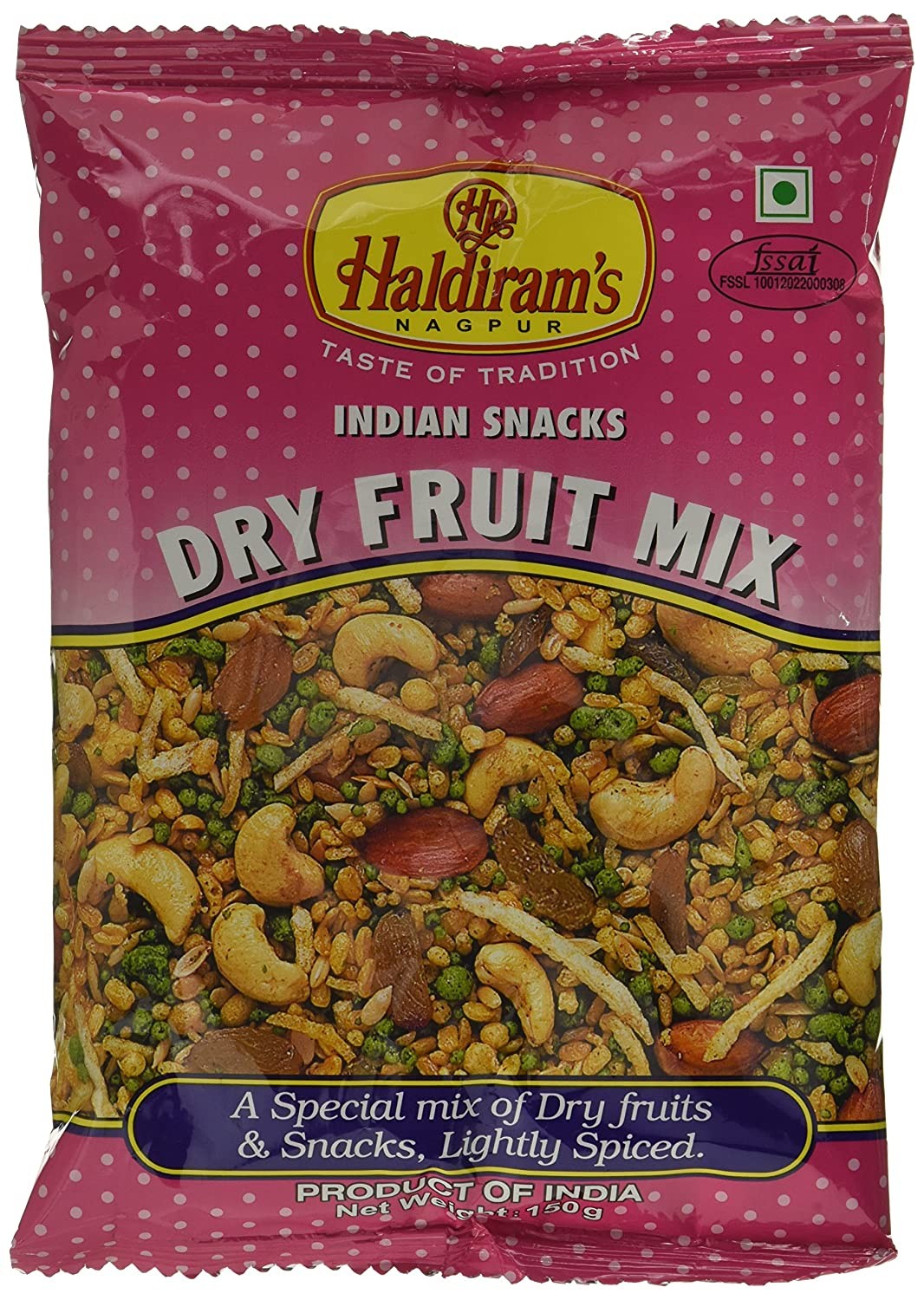 HALDIRAM DRYFRUIT MIX 150G