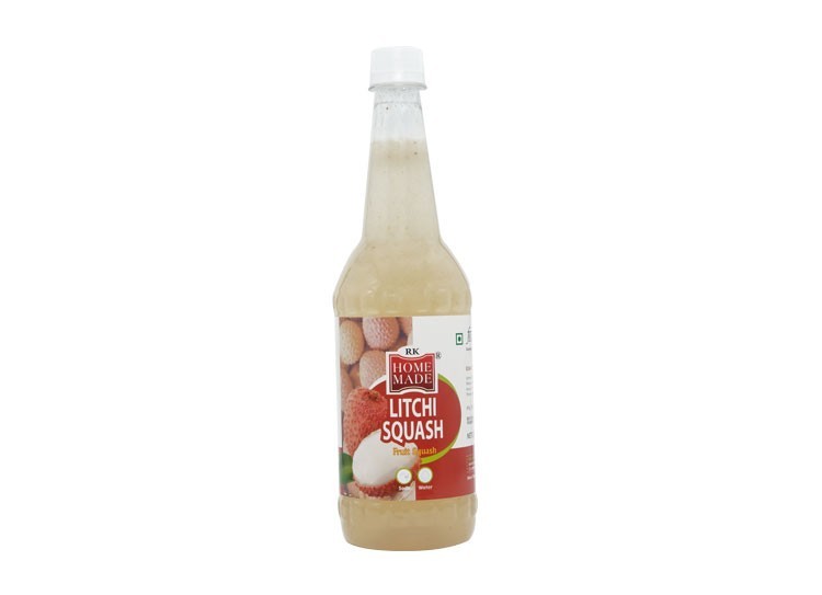 HOME MADE LITCHI SQUASH 750ML