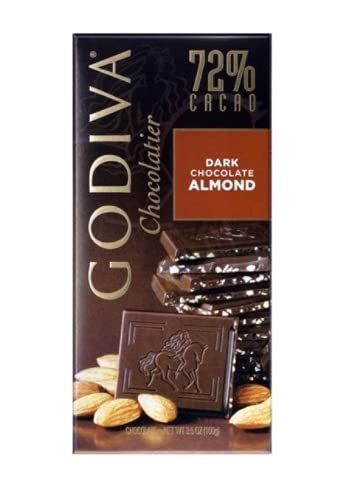 GODIVA CHOC ALMOMD 100G