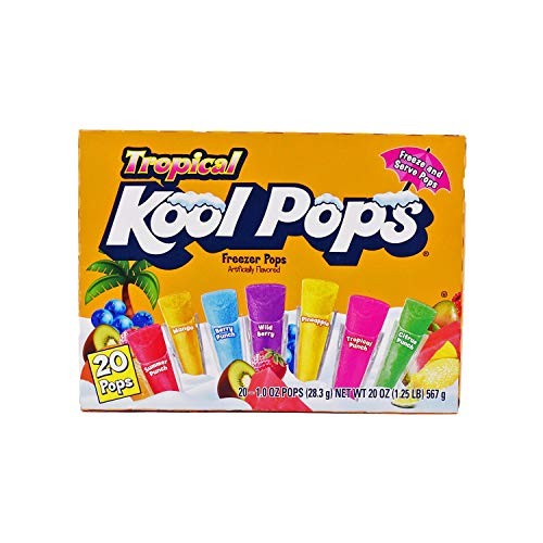 KOOL POPS TROPICAL 20 POPS