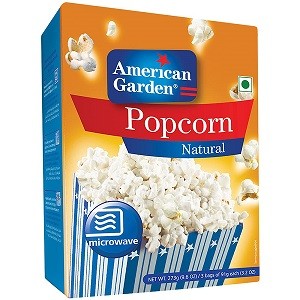 AMERICAN GARDEN POPCORN NATURAL LITE 273G