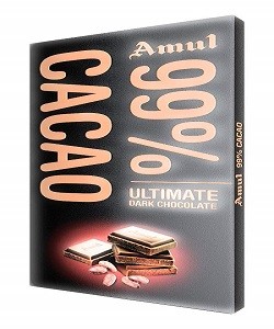 AMUL CACAO 99PER 125G