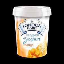 LONDON DAIRY YOGHURT MANGO 339G