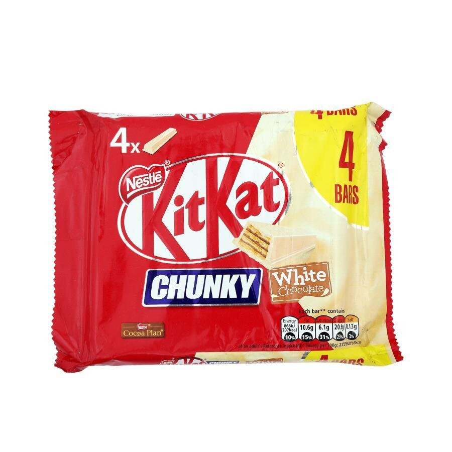 KITKAT WHITE 4 BAR 160G