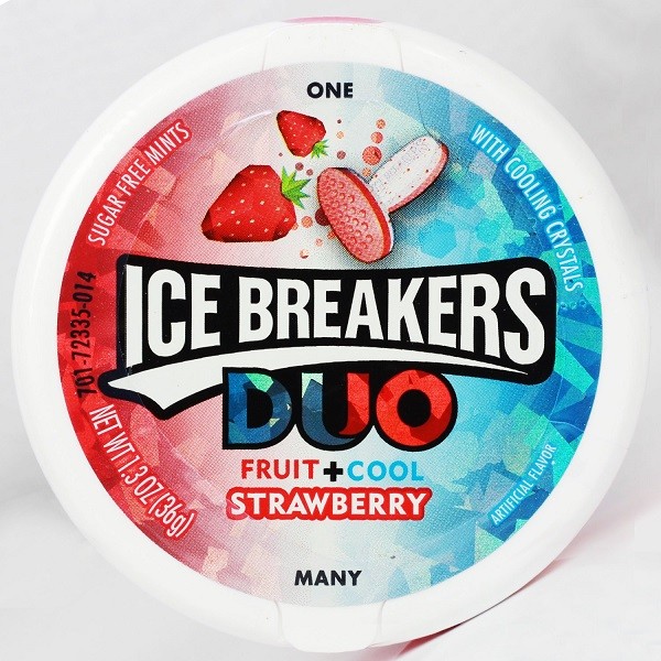 ICE BREAKER DUO STRAWBERRY 36G