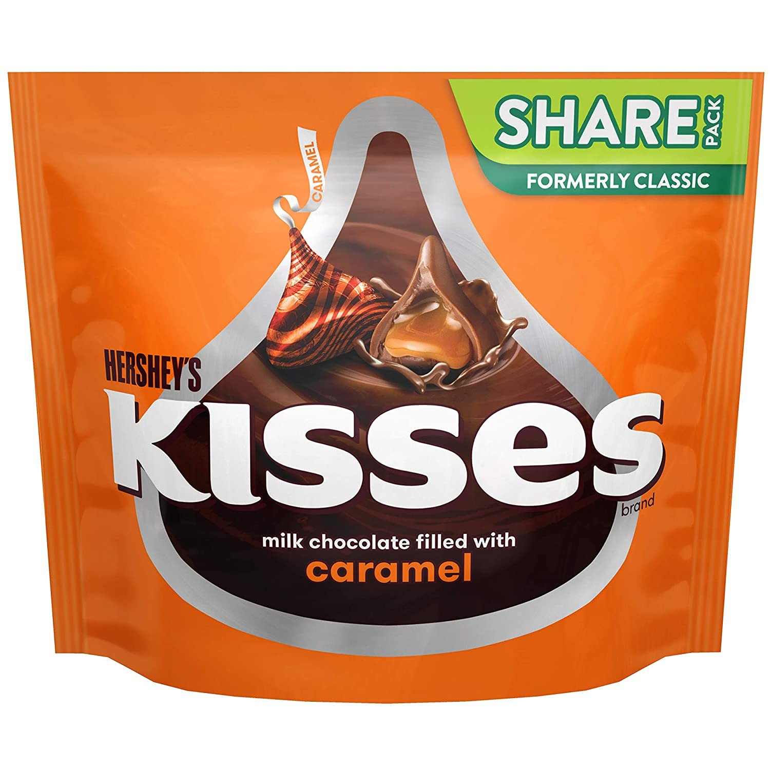 HERSHYS KISSES CARMEL 286G