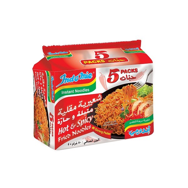 INDOMI HOT SPICY PACK 5