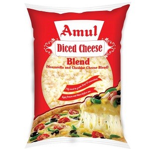 AMUL DICED CHEESE 200G
