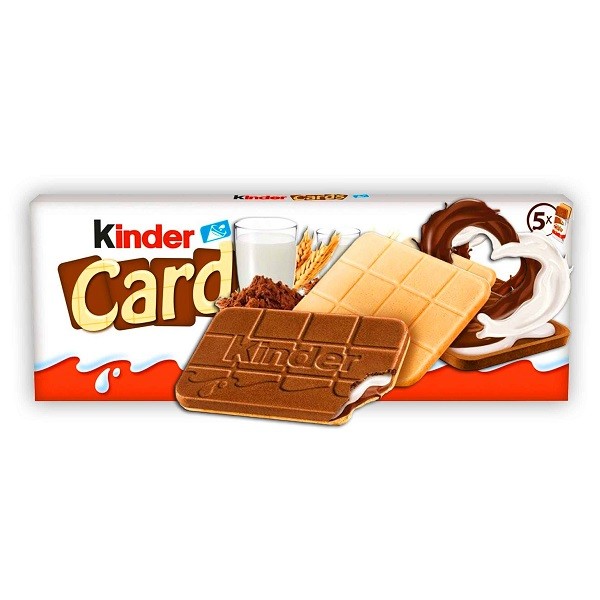 KINDER CARDS 5 BAR
