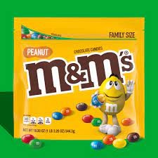 MANDM PEANUT 165G