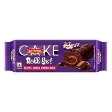 BRITANIA TRIPLE CHOCO SWISS ROLL 27G
