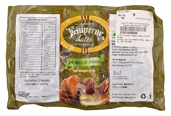 EMPEROR DATES 500G