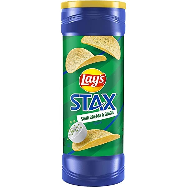 LAYS STAX SOUR CANDO 155.9G