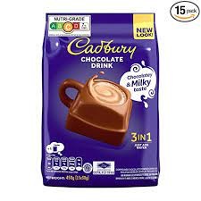 CADBURY HOT CHOCLATE 3IN1