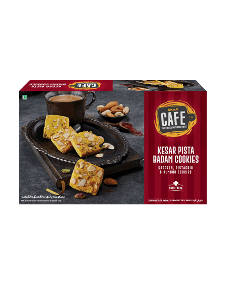 KESAR PISTA BADAM COOKIES 200G