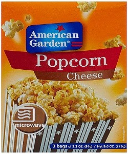 AMERICAN GARDEN POPCORN CHEESE FLAVOR 273G