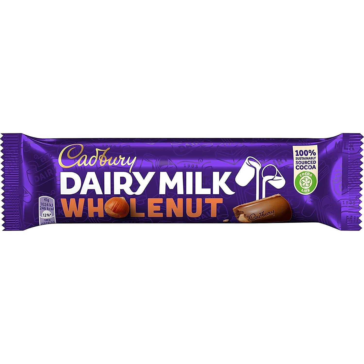DAIRY MILK WHOLENUT45G