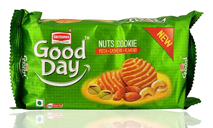 BRITANIA GOOD DAY NUT COOKIES 200G