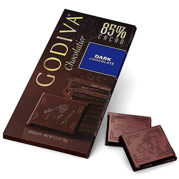 GODIVA COCOA 85PER  100G
