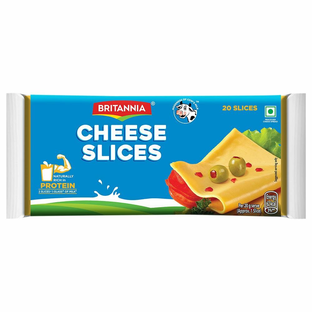 BRITANIA CHEESE SLICES 400G