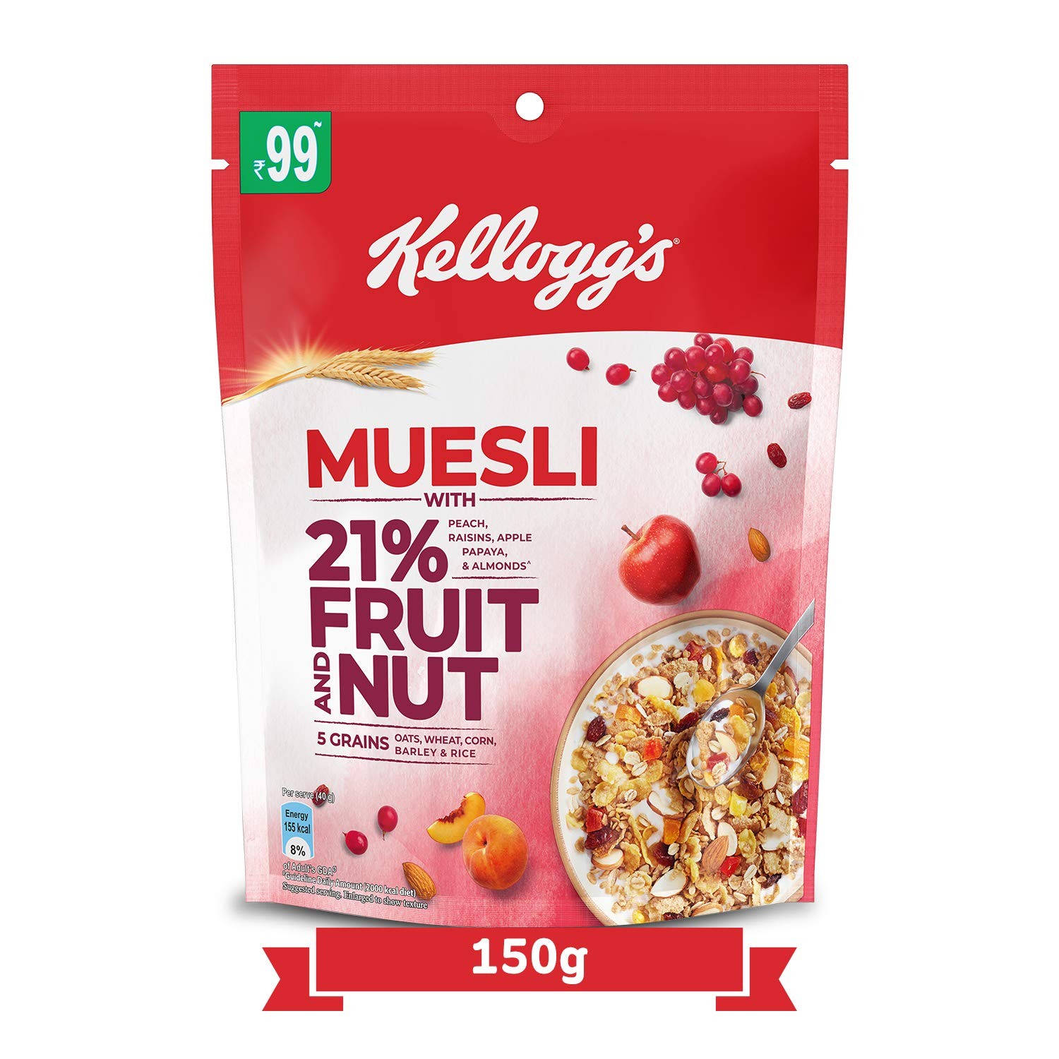 KELLOGGS MUESLI 150G