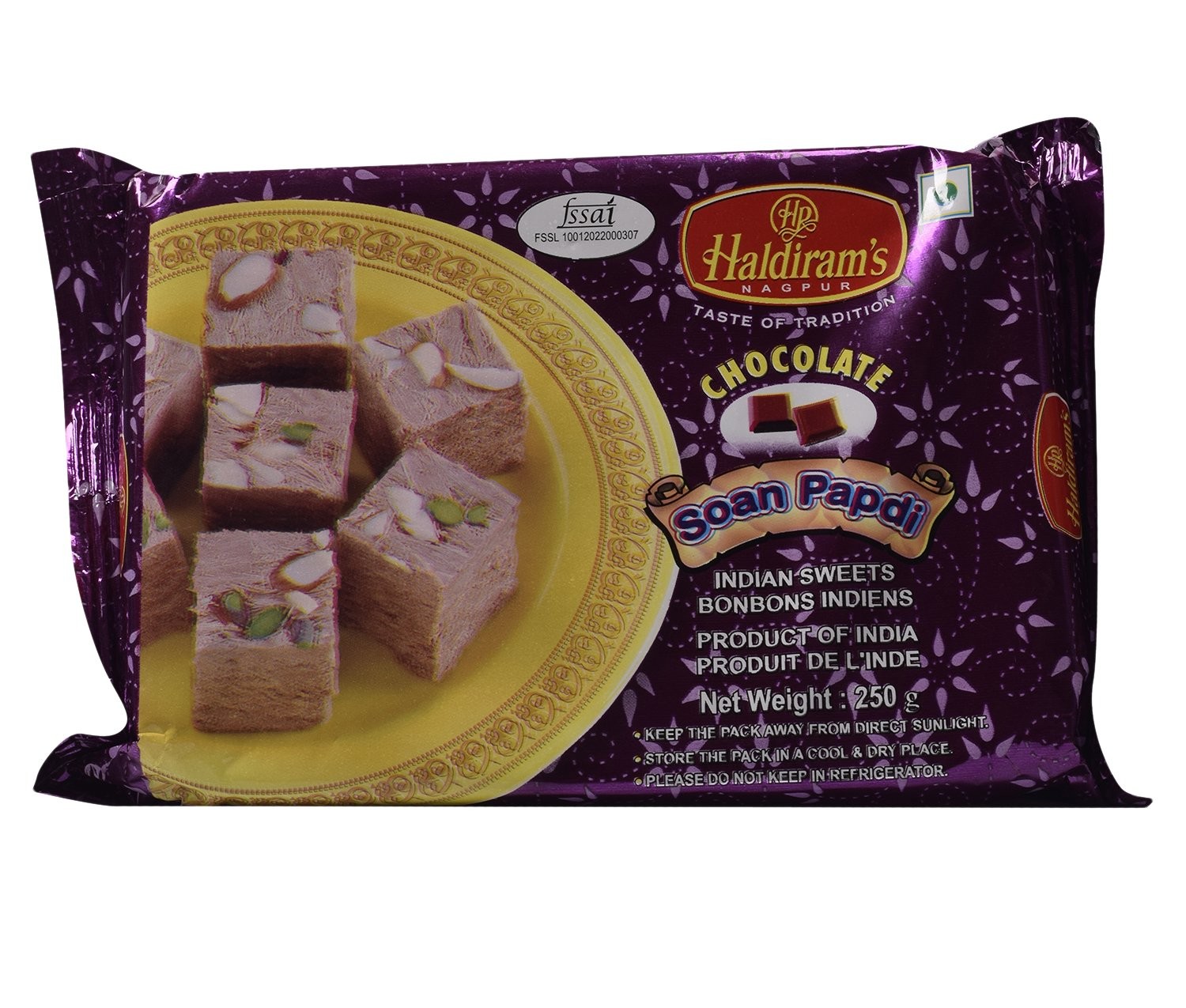 HALDIRAM CHOCOLATE PAPDI 250G
