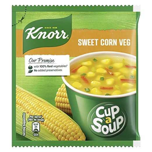 KNORR SWEETCORN VEGETABLE 44 G