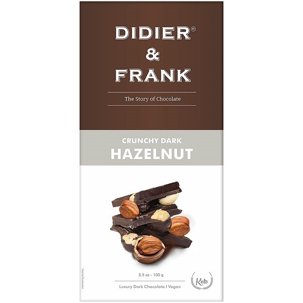 DIDER FRANK CRUNCHY HAZELNUT 100G